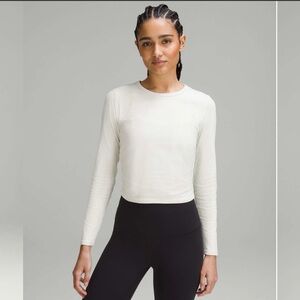 Lululemon All it Takes Ribbed Nulu LS Shirt